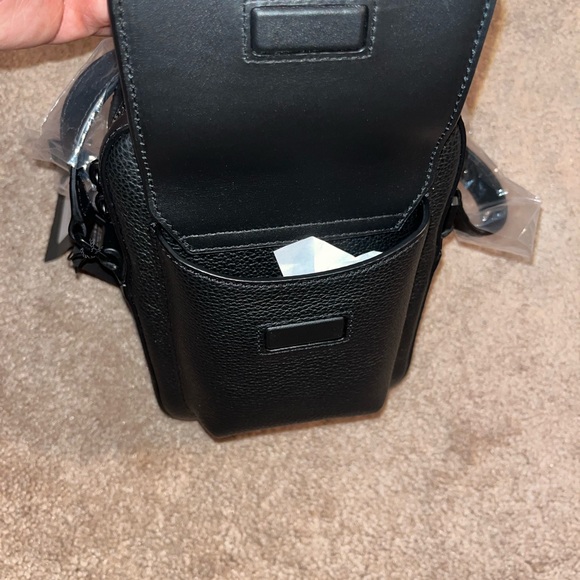 !!!NEW!!! MCM Men's Klassik Leather Mini Crossbody Bag - Picture 3 of 8